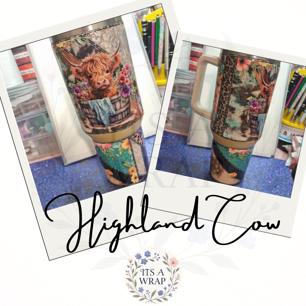 Scrapbook 40oz Tumblers RTS